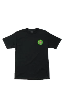 Santa Cruz Slime Balls Logo Mens T-Shirt Black