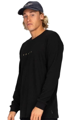 Rusty Short Cut Waffle Mens Long Sleeve Tee 5 Rusty Short Cut Waffle Mens Long Sleeve Tee -Trendy Clothing Store ShortCutWaffle2