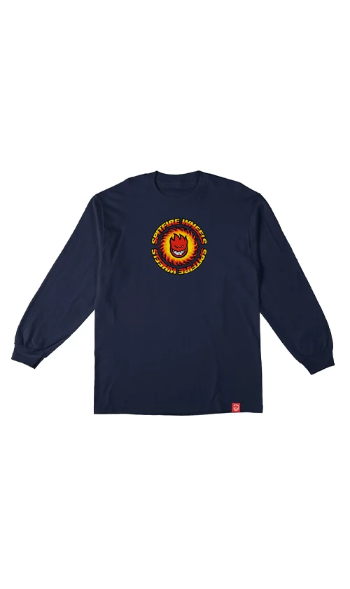 Spitfire OG Fireball Mens Long Sleeve Tee 1 Spitfire OG Fireball Mens Long Sleeve Tee