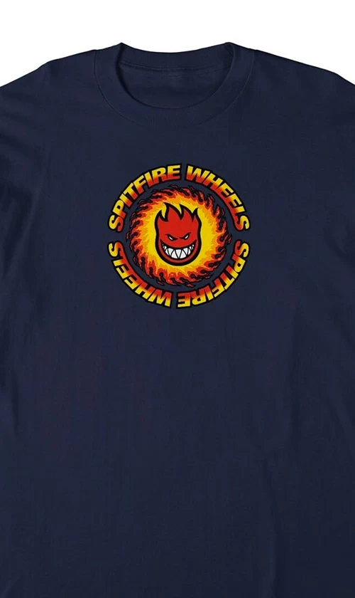 Spitfire OG Fireball Mens Long Sleeve Tee 2 Spitfire OG Fireball Mens Long Sleeve Tee - Image 2