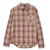Stussy Authentic Oxford Long Sleeve Tee Check Oxford