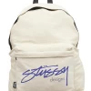 Stussy Designs Backpack White Sand