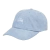 Stussy Graffiti Cord Low Pro Cap Silver/Blue