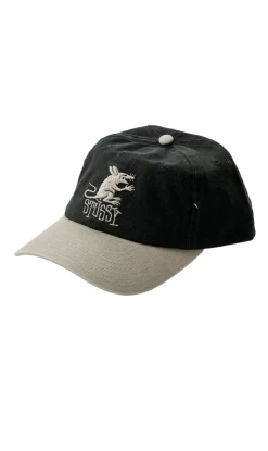 Stussy Rat Low Pro Cap Black/Grey