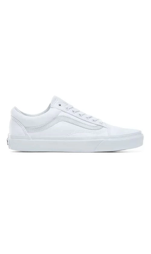 Vans Old Skool Shoes True White 1 Vans Old Skool Shoes True White