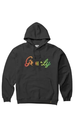 Etnies X Grizzly Mens Hoodie Black